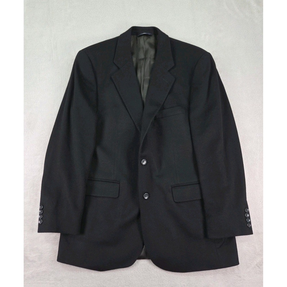 Brooks Brothers 100% Cashmere Blazer Mens 40R Navy Sport Coat